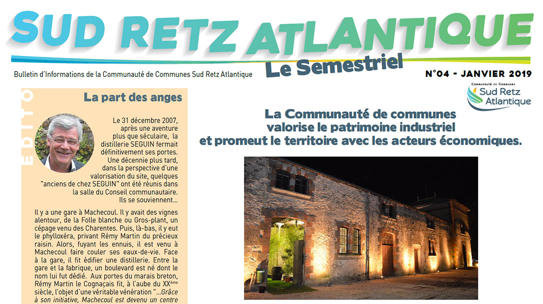 Sud Retz Atlantique Bulletin Communautaire Janvier 2019