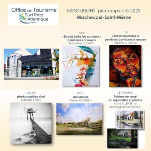 tourisme sud retz atlalantique exposition mai à septembre 2020