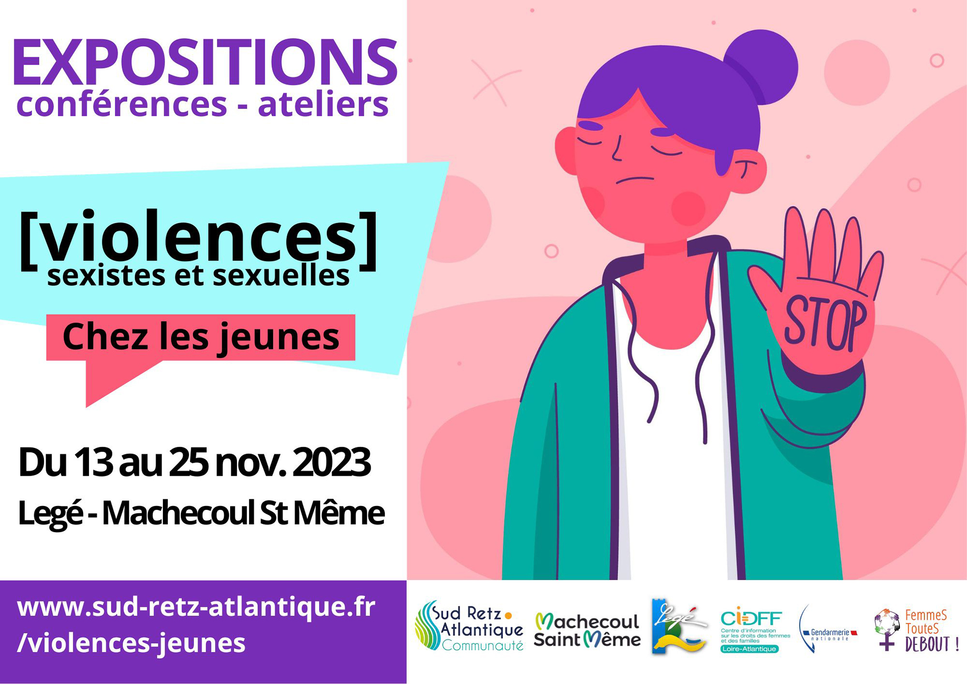 SRA - Evenement Violences sexistes, sexuelles et intrafamiliales - chez les jeunes