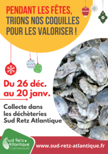 collecte coquilles huitres 2023 Sud Retz Atlantique 