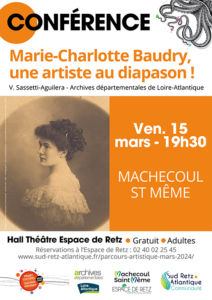 Parcours artistiques Sud Retz Atlantique - Marie Charlotte Baudry - Conférence