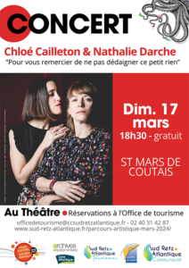 Parcours artistiques Sud Retz Atlantique - Chloé Cailleton et Nathalie Darche