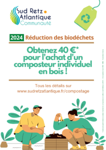 Affiche biodéchets - aide au compostage - Sud Retz Atlantique Communauté