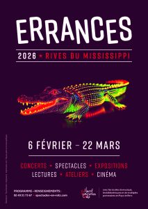 Errances 2026 sur les rives du Mississippi programmation globale pays de retz