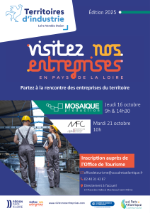affiche visitez nos entreprises